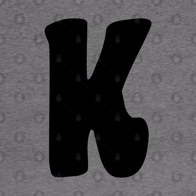 Letter K by Xtian Dela ✅